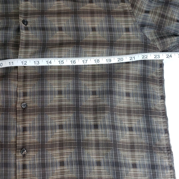 Perry Ellis Patterned Button Down - Picture 5 of 5